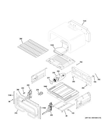 Upper oven