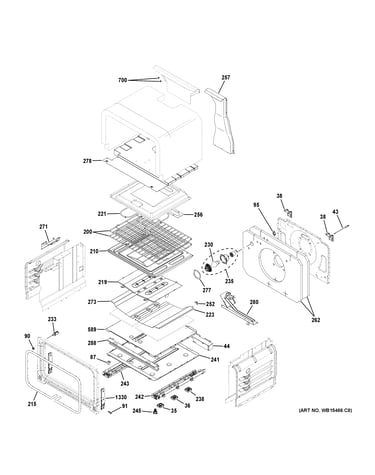 Lower oven
