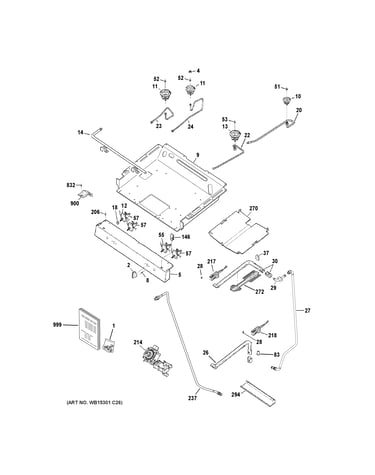 Gas & burner parts