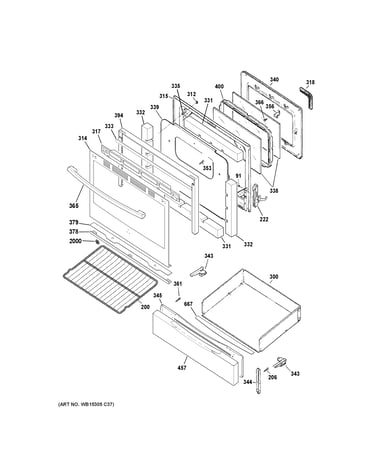 Door & drawer parts