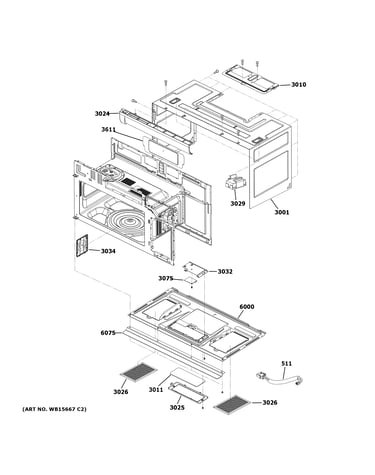 Oven cavity parts