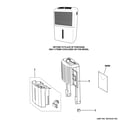 Haier QPHR50LZQ1 dehumidifier diagram