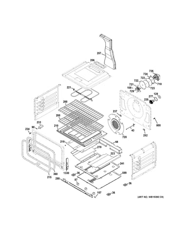 Lower oven