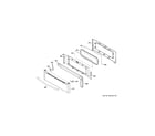 GE PGB950DEF2WW upper door diagram