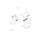 GE ZISS480NNBSS quick chill diagram