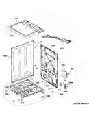 Cabinet & top panel
