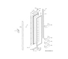 GE ZIS420NPEII freezer door diagram