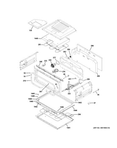 Upper oven