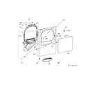 GE VTD52GASR0WB front panel & door diagram