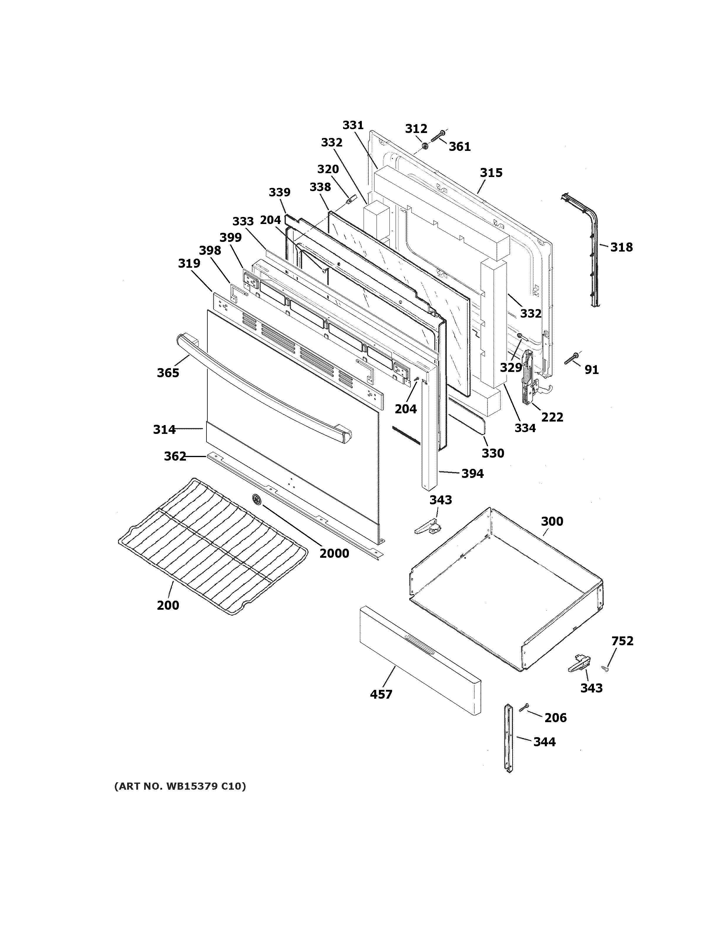 Door & drawer parts