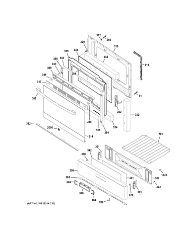Door & drawer parts