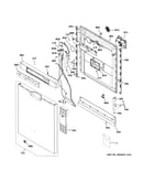 Escutcheon & door assembly