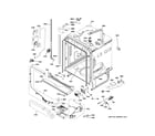 GE PDT755SYR4FS body parts (1) diagram