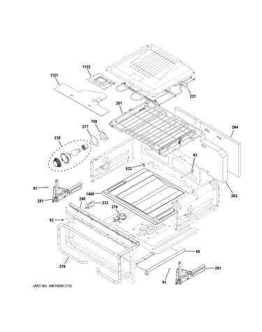 Upper oven