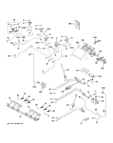 Gas & burner parts