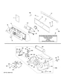 Backsplash, blower & motor assembly