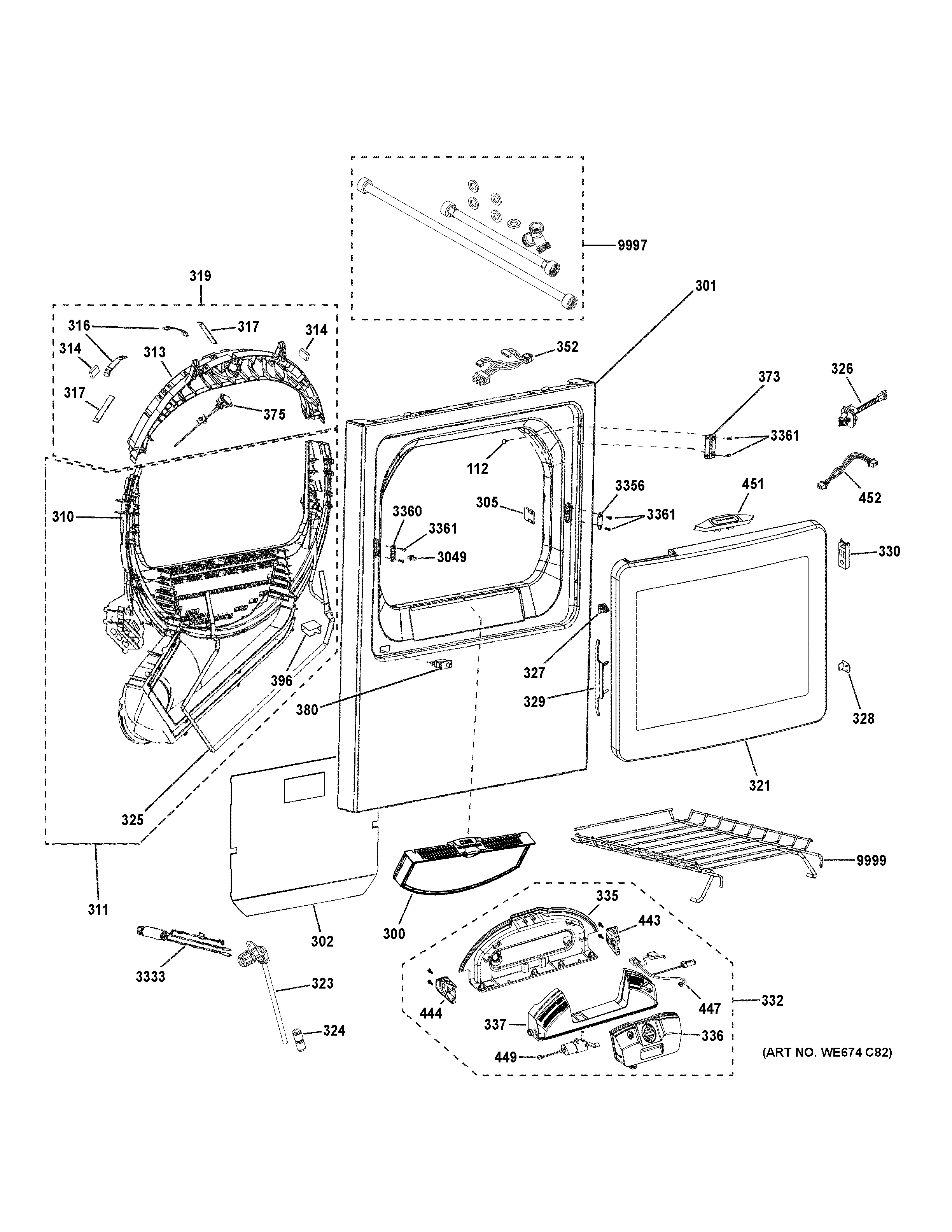 FRONT PANEL & DOOR