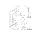 GE GZS22DGJWFWW fresh food section diagram