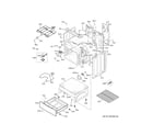 GE JB655DKABB body parts diagram