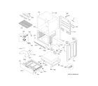 GE JS645DL7WW body parts diagram