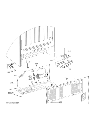 Machine compartment