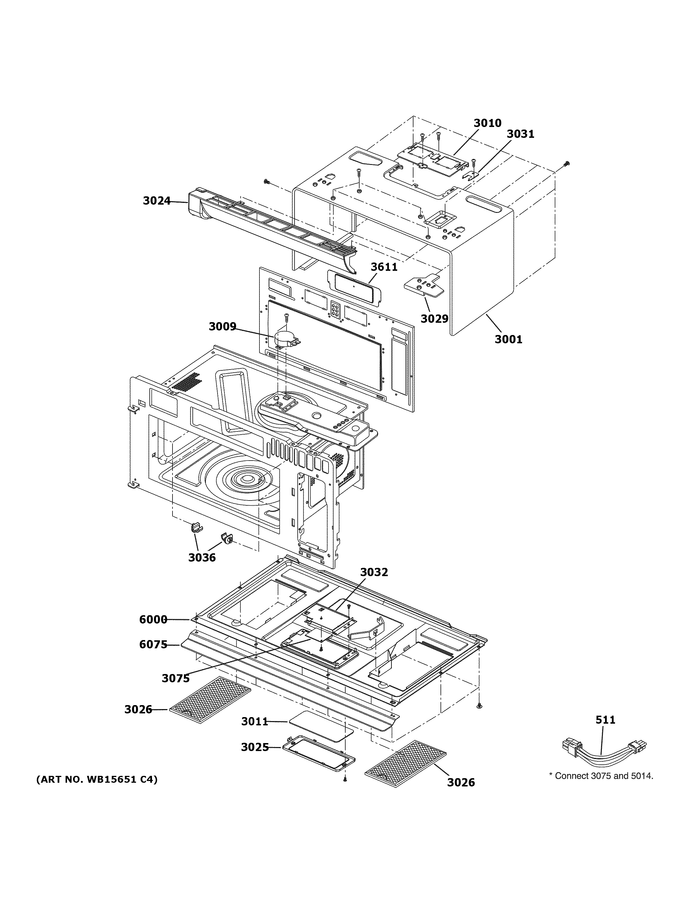 Oven cavity parts