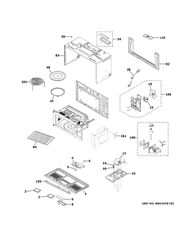 Oven cavity parts (2)