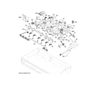 GE ZGU486NDT1SS gas & burner parts diagram