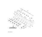 GE ZGU486NDT1SS control panel diagram