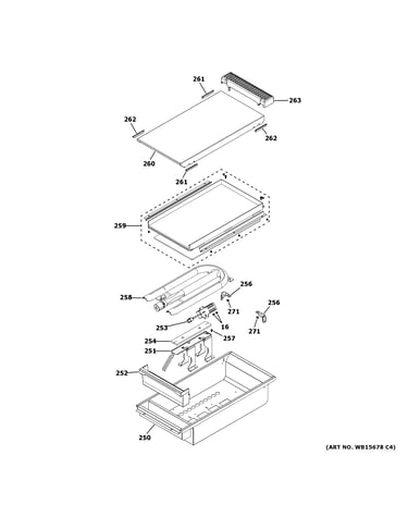 Griddle assembly