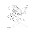 GE ZGU364NDT1SS gas & burner parts diagram