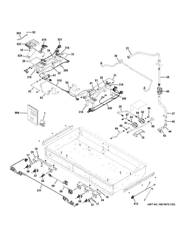 Gas & burner parts
