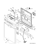 Escutcheon & door assembly