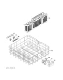 Lower rack assembly