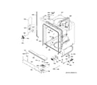 GE GDF530PGM5WW body parts diagram