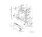 GE GDF550PSR0SS body parts diagram