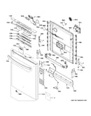 Escutcheon & door assembly