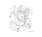 GE GDT635HMM5ES body parts diagram