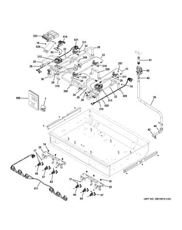 Gas & burner parts