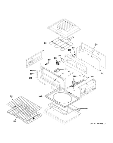Upper oven