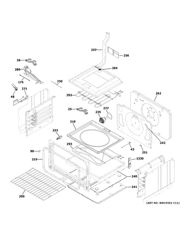 Lower oven