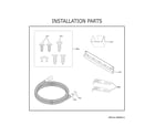GE GDT530PGP4WW installation parts diagram