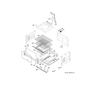 GE JGB850SEF1SS lower oven diagram