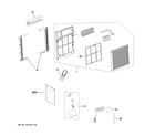 GE AHC14AYL1 room air conditioner diagram