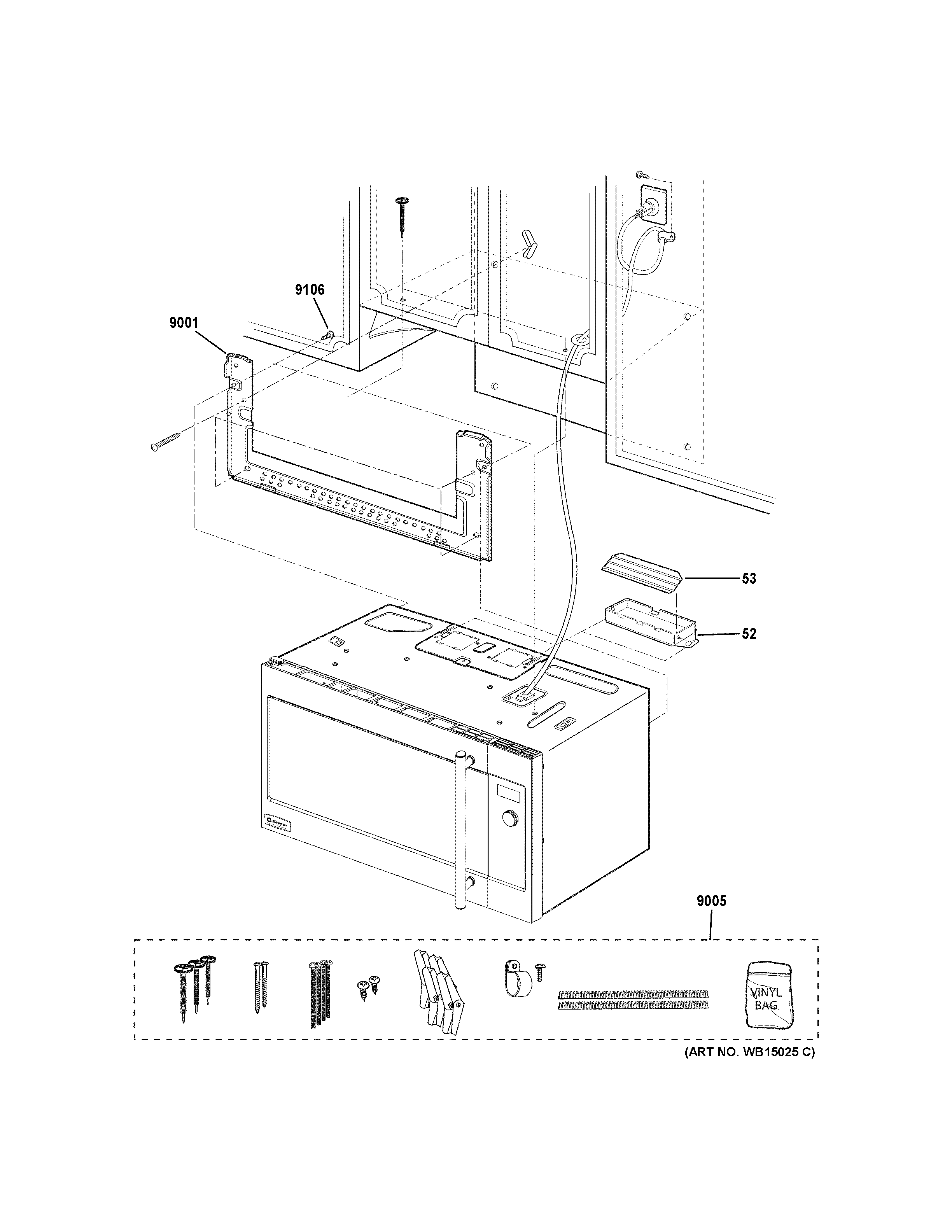 Installation parts