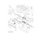 GE PTS7000BN1TS control panel diagram