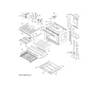 GE PTS7000BN1TS body parts diagram