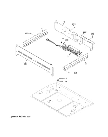 Center spacer
