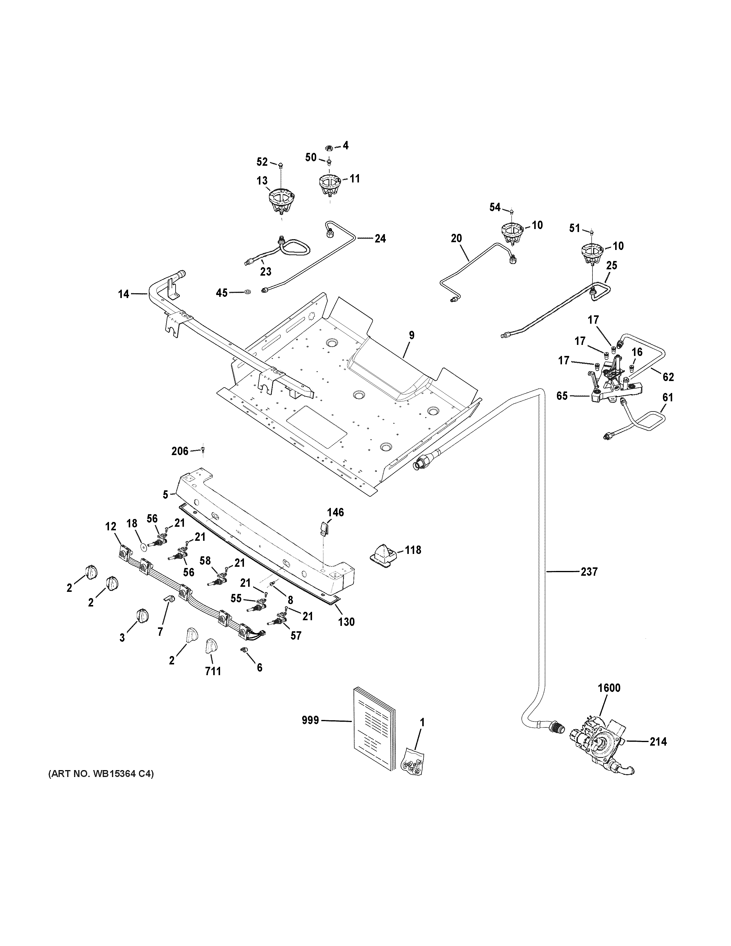Gas & burner parts