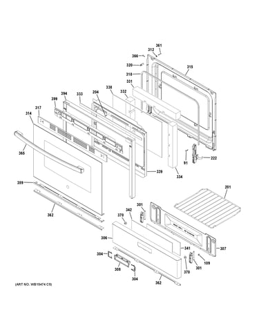 Door & drawer parts